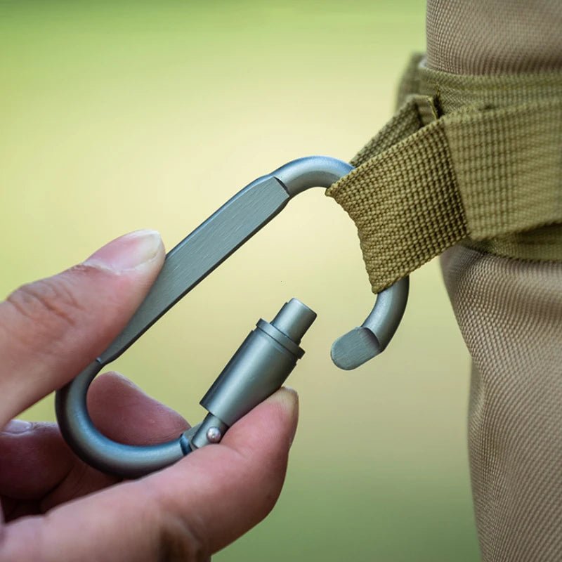 Tactical Carabiner 4x - Rovix - Tactical Locking Carabiner Clip -