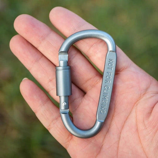 Tactical Carabiner 4x - Rovix - Tactical Locking Carabiner Clip - 