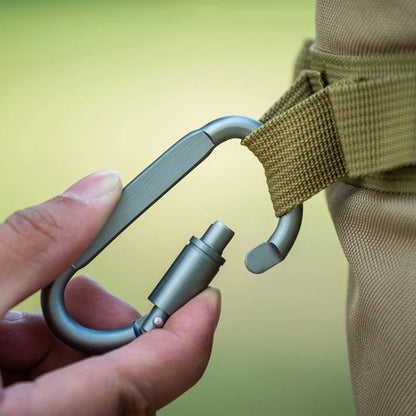 Tactical Carabiner 4x - Rovix - Tactical Locking Carabiner Clip - 